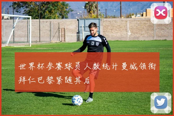 世界杯参赛球员人数统计曼城领衔拜仁巴黎紧随其后